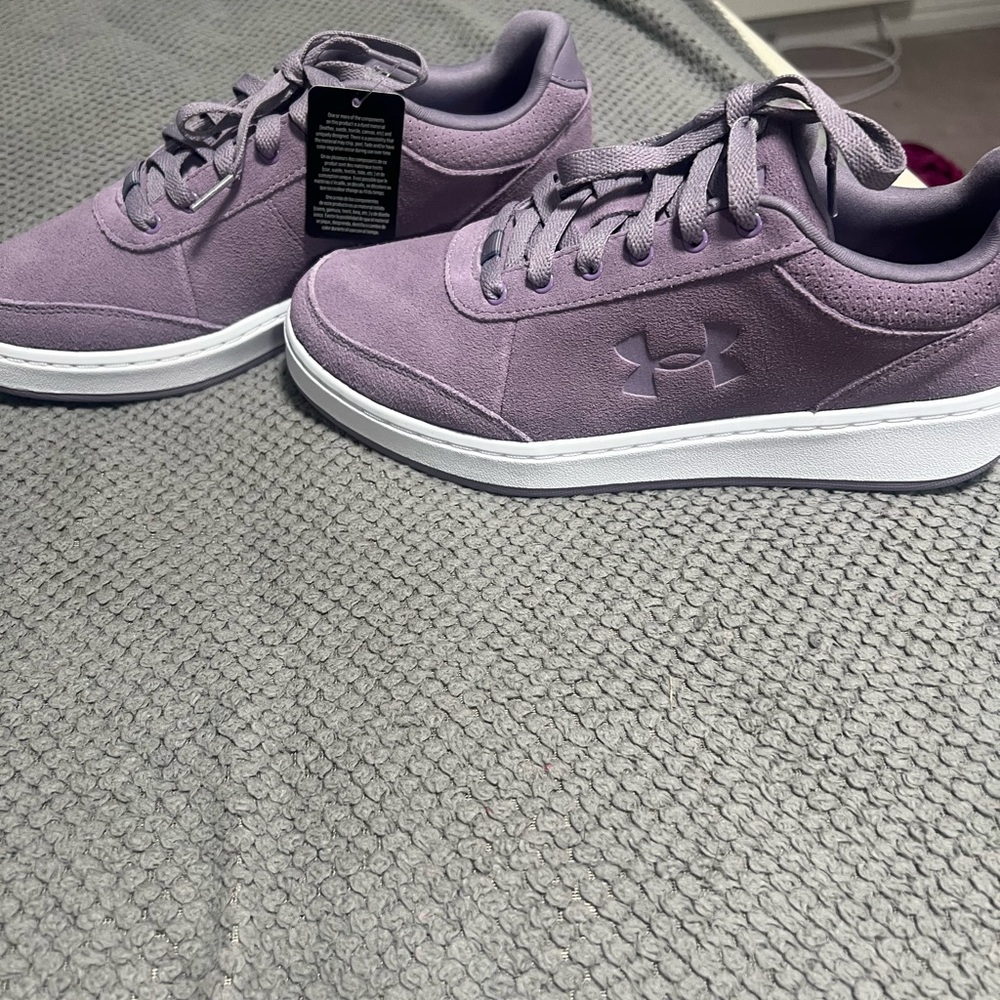 Under Armour Lavender Sneakers - Picture 2 of 3